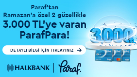 3000TL'ye varan ParafPara!